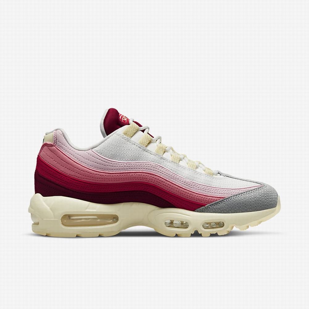 Tenisky Nike Air Max 95 QS Panske Červené Koralove Biele | SK306491