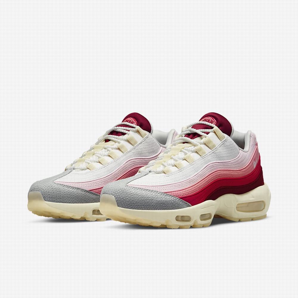 Tenisky Nike Air Max 95 QS Panske Červené Koralove Biele | SK306491