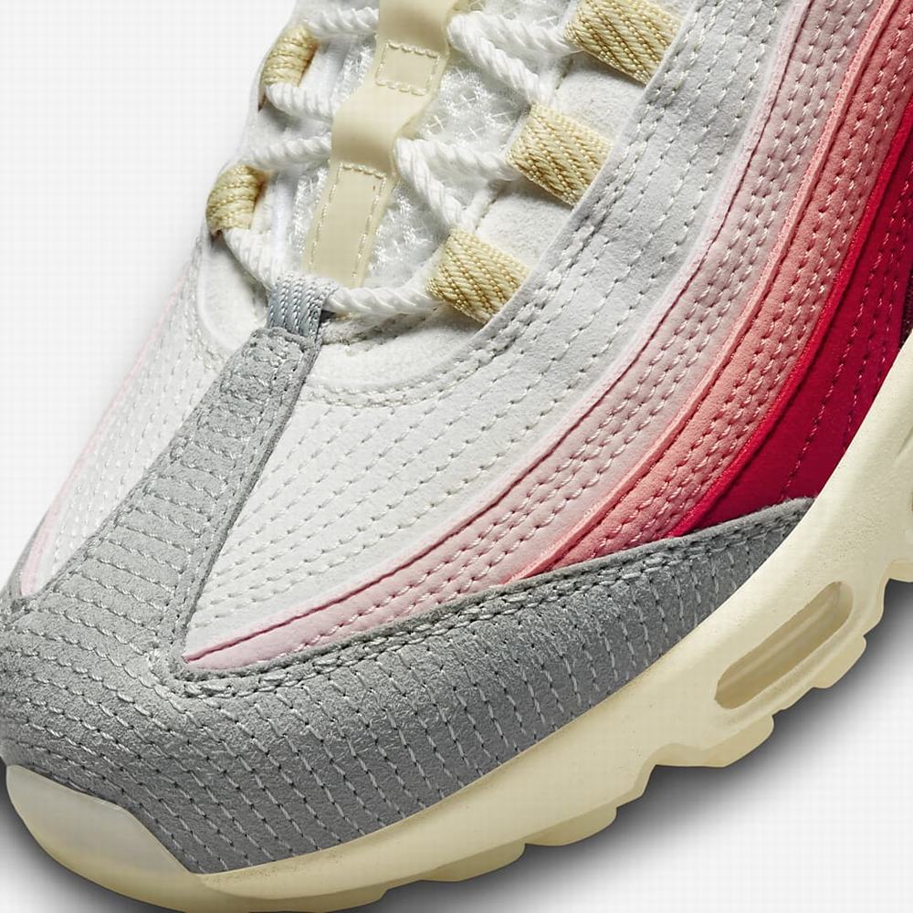 Tenisky Nike Air Max 95 QS Panske Červené Koralove Biele | SK306491