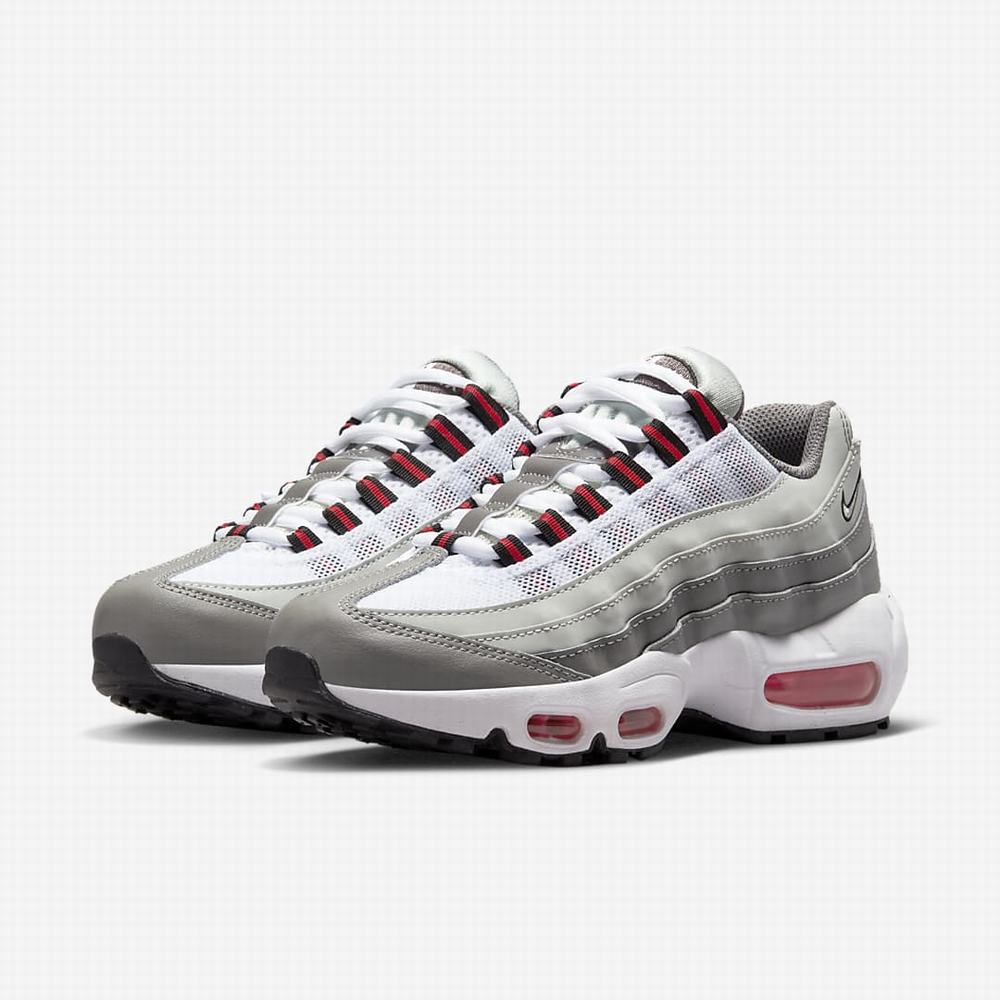 Tenisky Nike Air Max 95 Recraft Detske Svetlo Strieborne Biele Čierne | SK891250