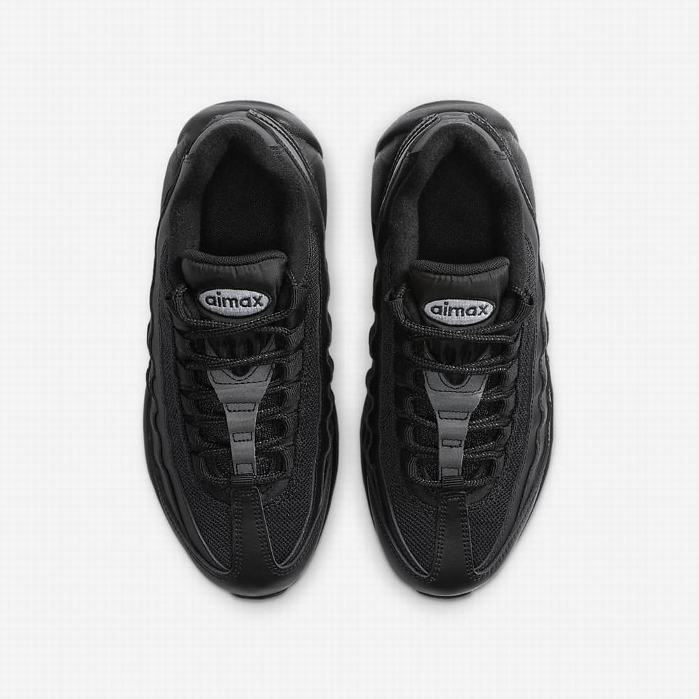 Tenisky Nike Air Max 95 Recraft Detske Čierne Biele Čierne | SK869032