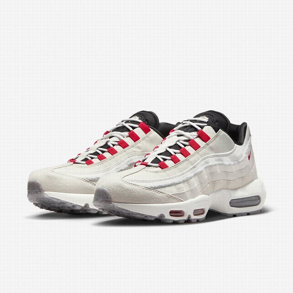 Tenisky Nike Air Max 95 SE Panske Svetlo Siva Čierne Zelene Červené | SK924167