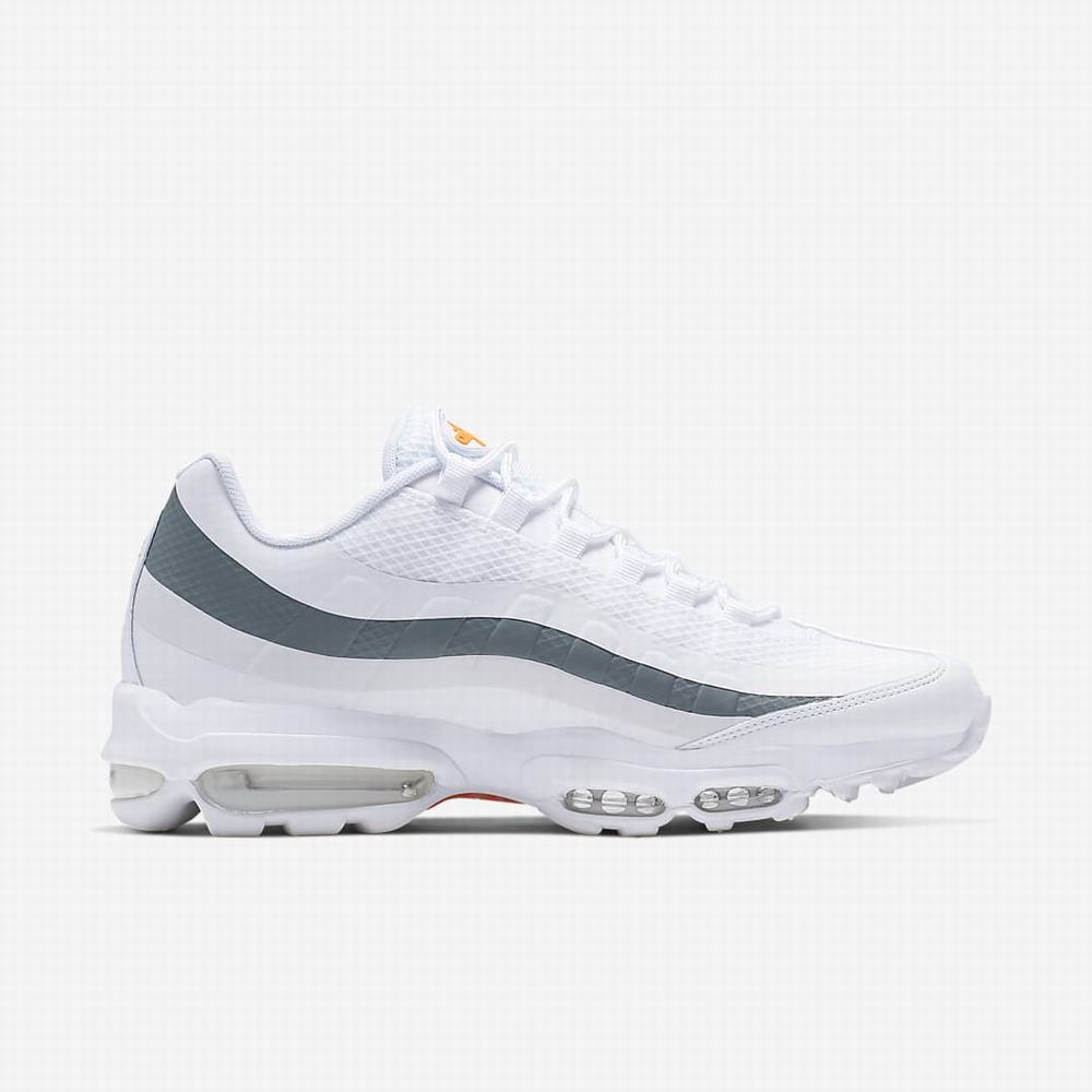 Tenisky Nike Air Max 95 Ultra Panske Biele Siva Oranžové Biele | SK695013