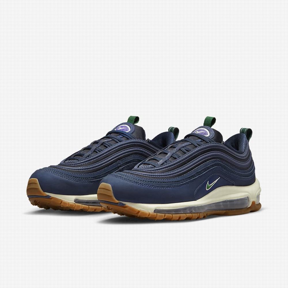 Tenisky Nike Air Max 97 Damske Biele Svetlo Červené Čierne Modre | SK074613