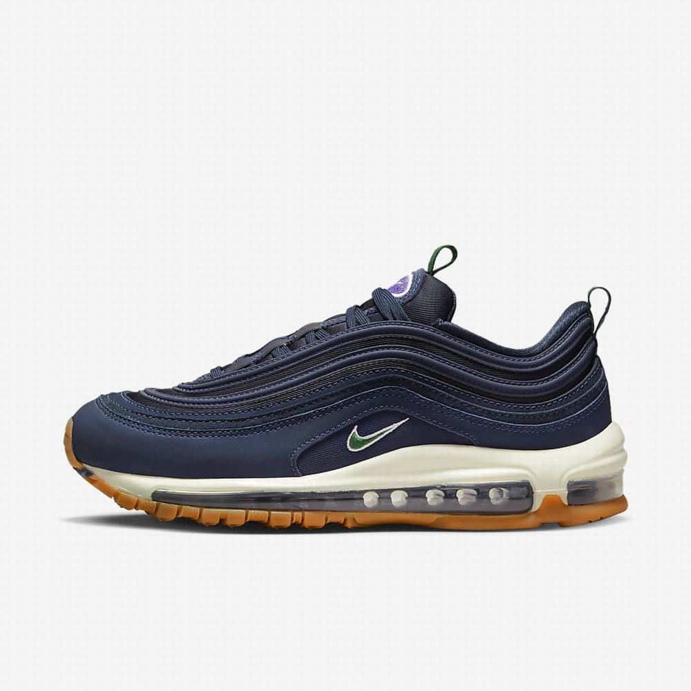 Tenisky Nike Air Max 97 Damske Biele Svetlo Červené Čierne Modre | SK074613