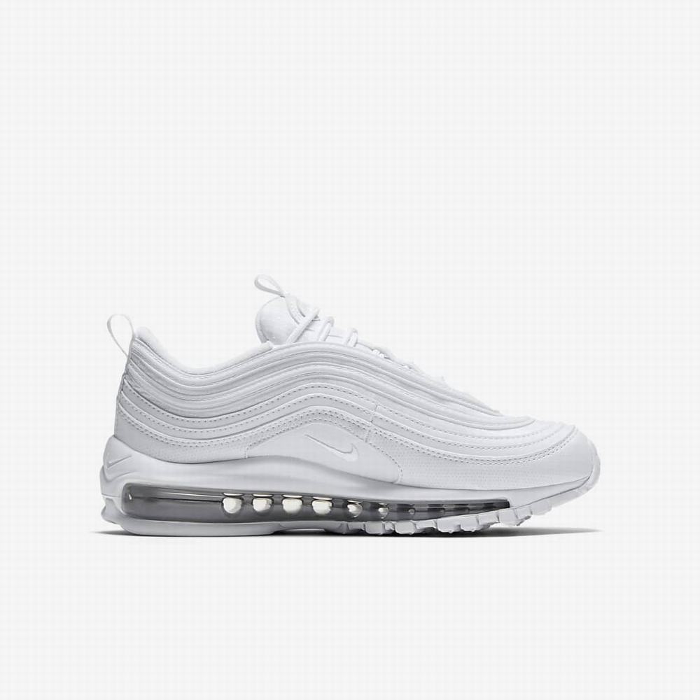 Tenisky Nike Air Max 97 Detske Biele Metal Strieborne Biele | SK325807