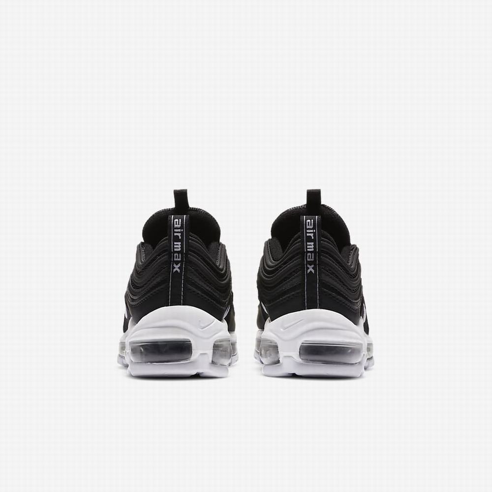 Tenisky Nike Air Max 97 Detske Čierne Biele | SK468952