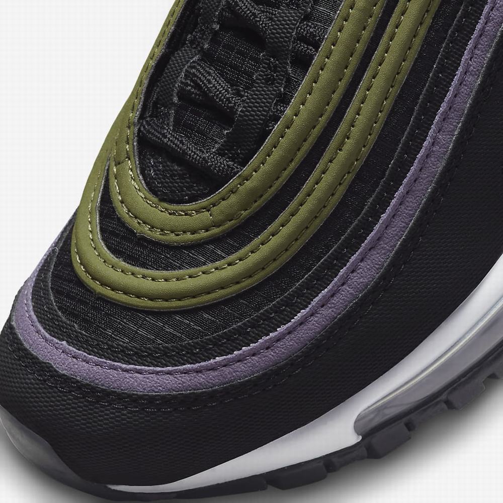 Tenisky Nike Air Max 97 Detske Čierne Nachový Zelene Ruzove | SK573489