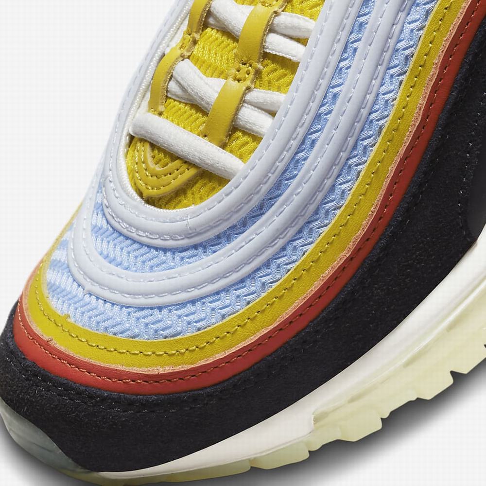 Tenisky Nike Air Max 97 Detske Čierne Oranžové | SK793862