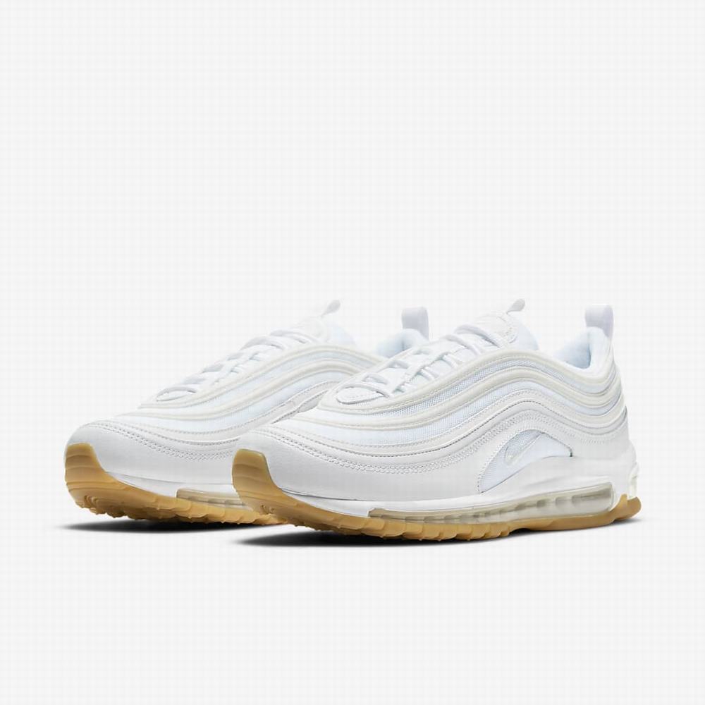 Tenisky Nike Air Max 97 Panske Biele Svetlo Hnede Biele | SK928615