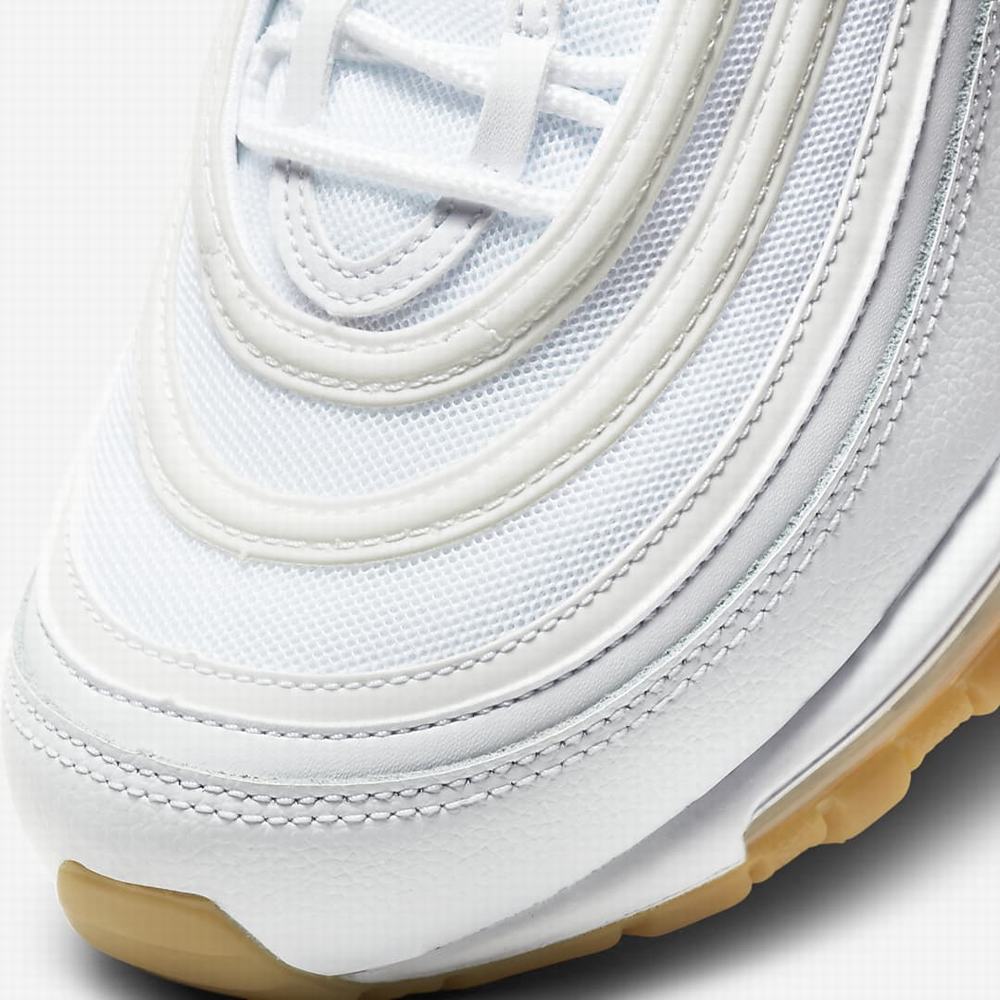 Tenisky Nike Air Max 97 Panske Biele Svetlo Hnede Biele | SK928615