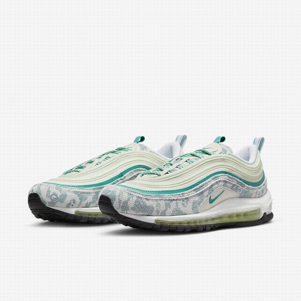 Tenisky Nike Air Max 97 Panske Béžové Biele Zelene | SK048371