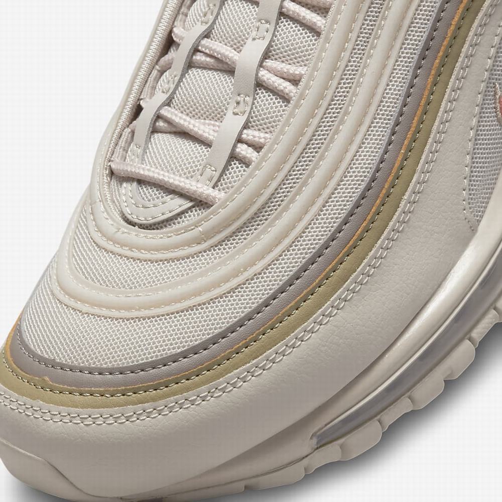 Tenisky Nike Air Max 97 Panske Krém Hnedožltý Olivovo Zelená Siva | SK014687