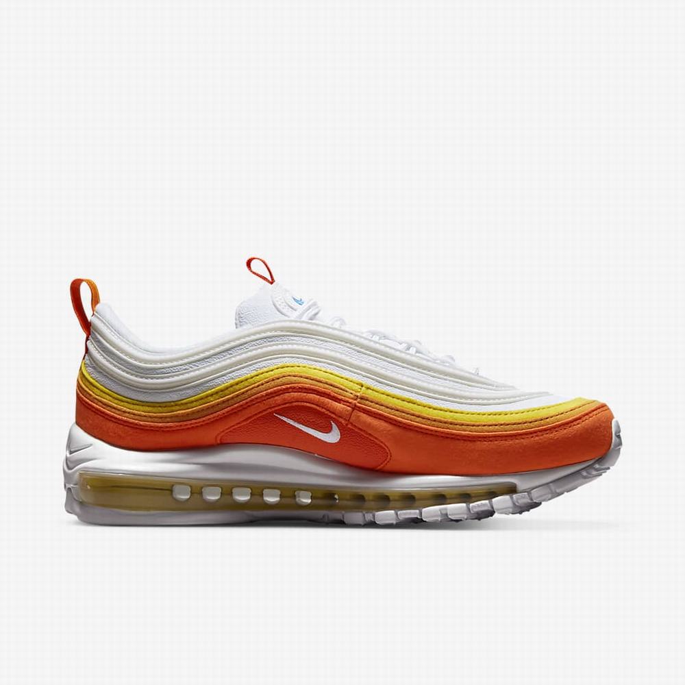 Tenisky Nike Air Max 97 Panske Oranžové Biele | SK527038