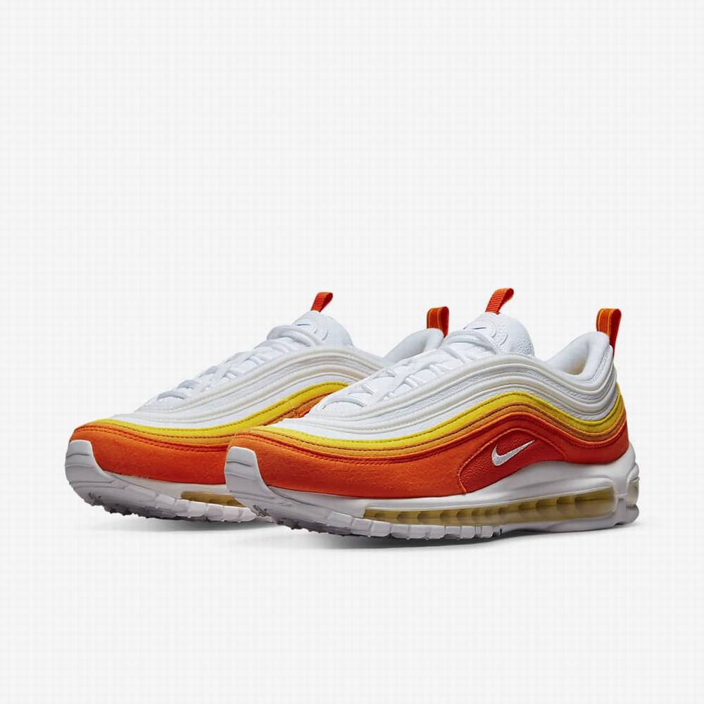 Tenisky Nike Air Max 97 Panske Oranžové Biele | SK527038