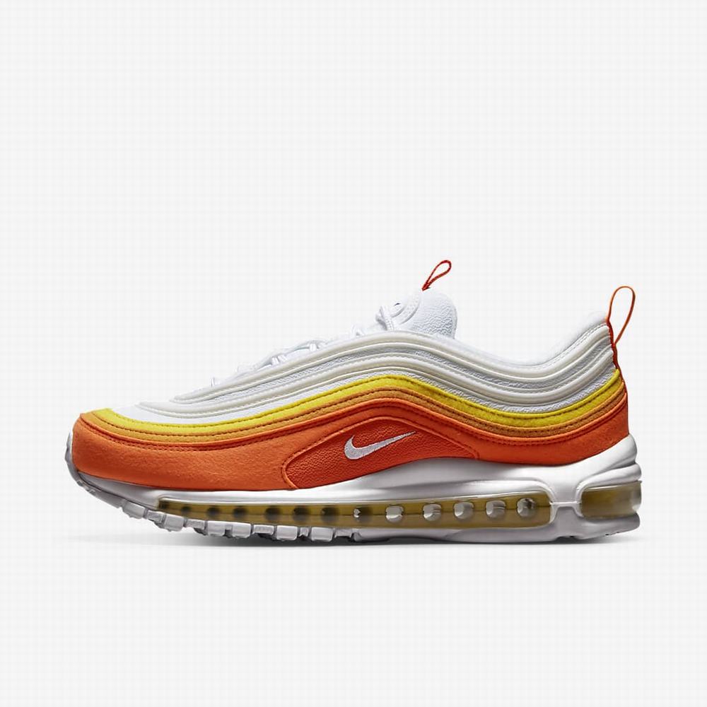 Tenisky Nike Air Max 97 Panske Oranžové Biele | SK527038