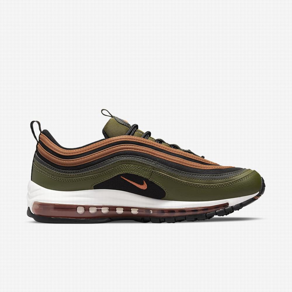 Tenisky Nike Air Max 97 Panske Zelene Čierne | SK698273