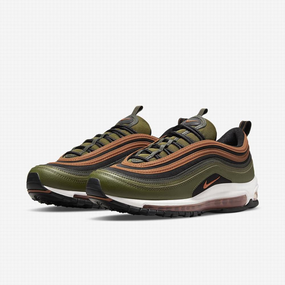 Tenisky Nike Air Max 97 Panske Zelene Čierne | SK698273