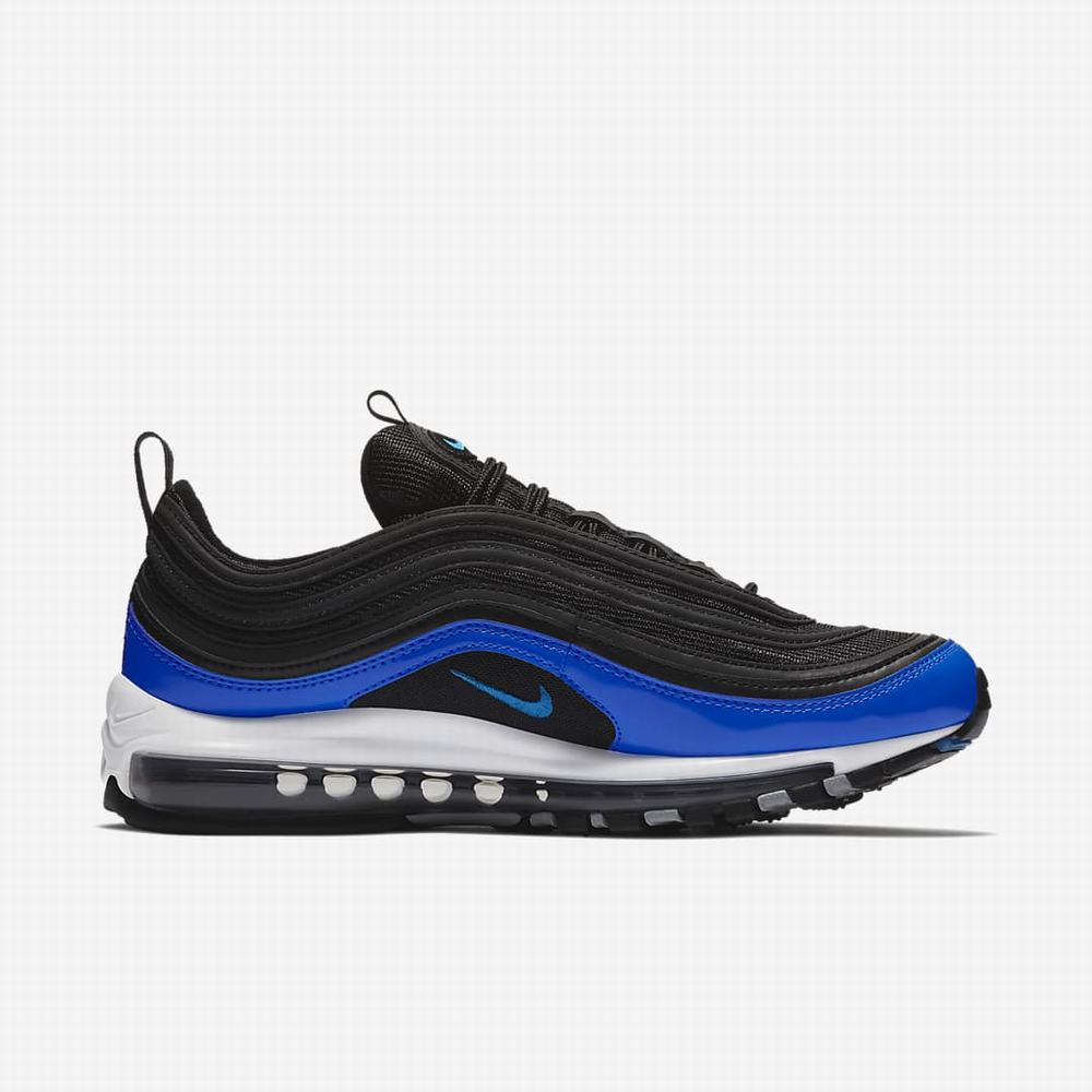 Tenisky Nike Air Max 97 Panske Čierne Siva Biele Modre | SK915028