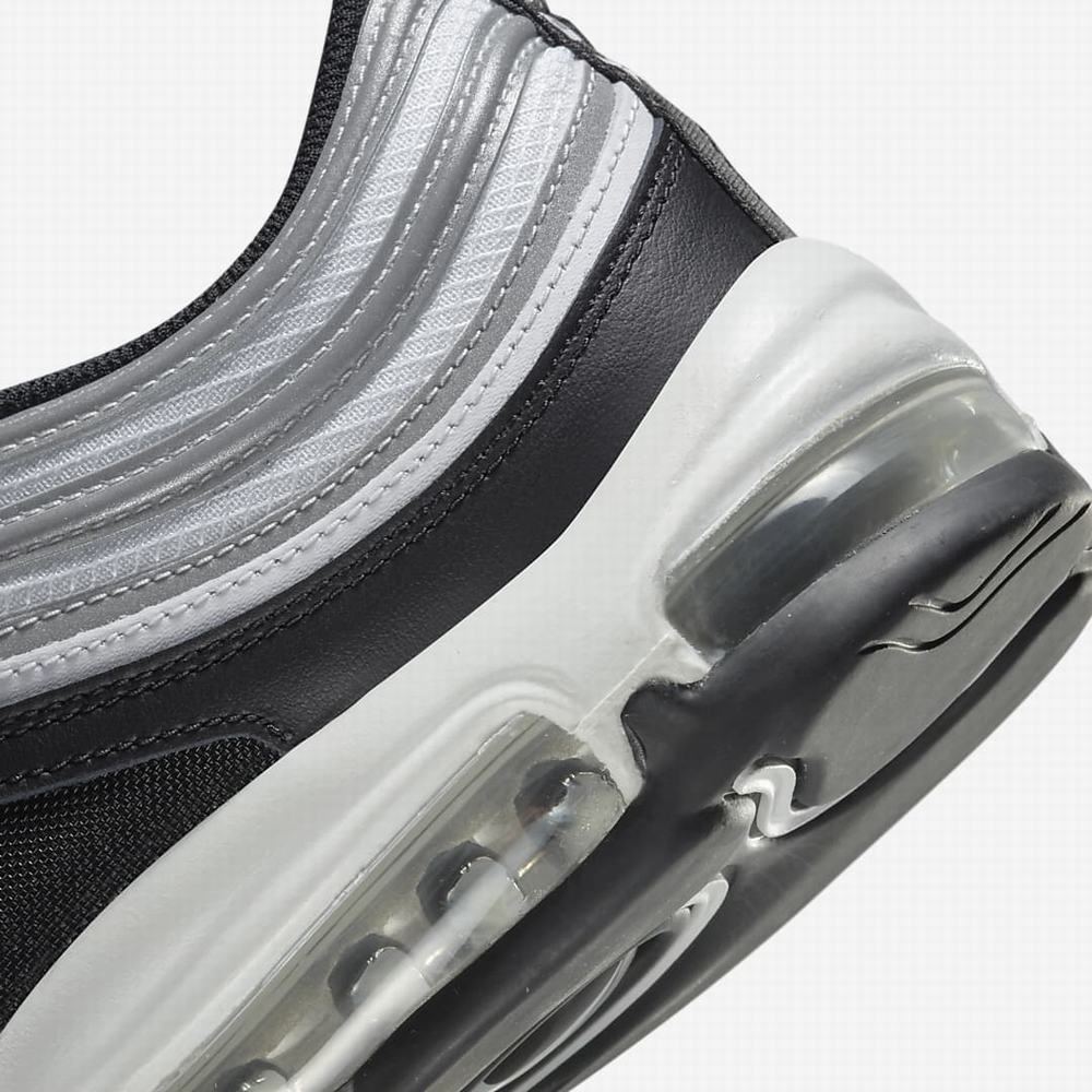 Tenisky Nike Air Max 97 Panske Čierne Strieborne Metal Strieborne Biele | SK692715