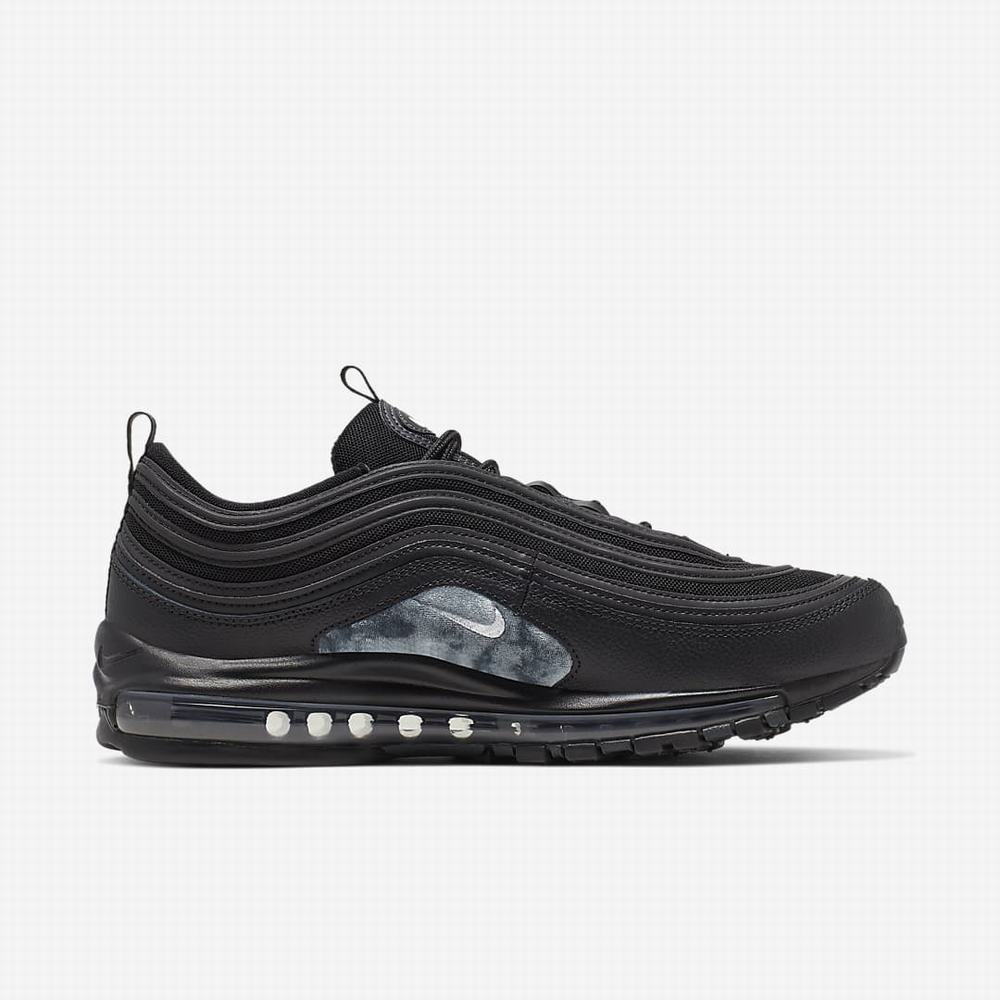 Tenisky Nike Air Max 97 Panske Čierne Tmavo Siva Biele | SK879102