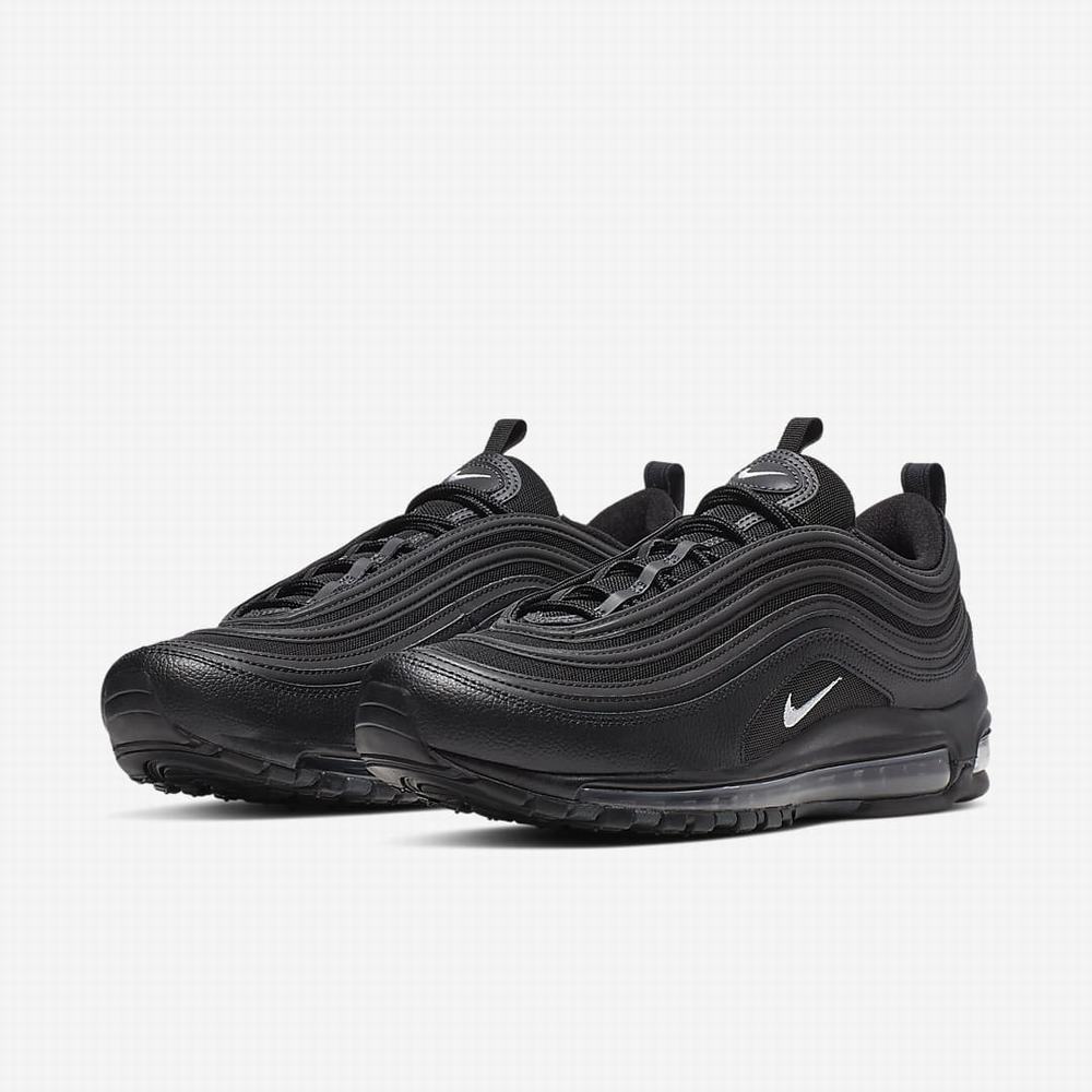 Tenisky Nike Air Max 97 Panske Čierne Tmavo Siva Biele | SK879102