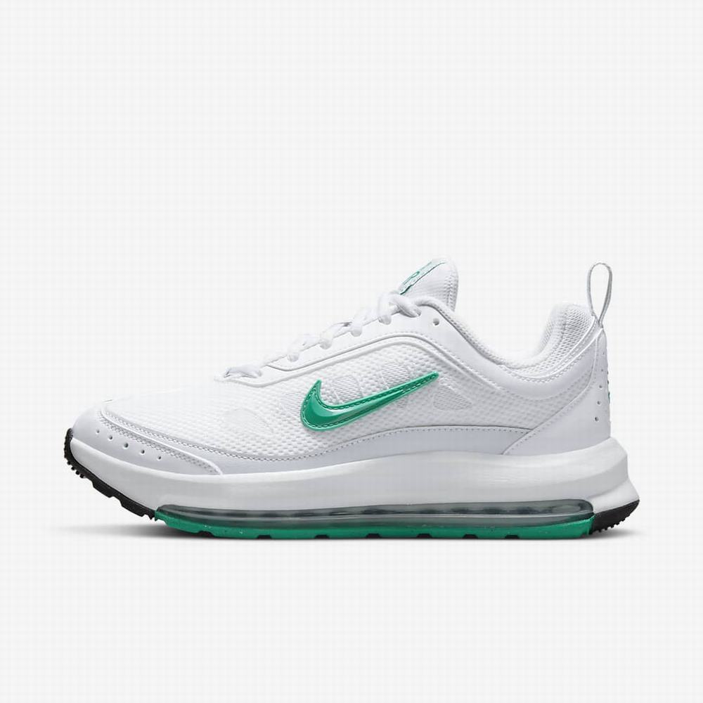 Tenisky Nike Air Max AP Damske Biele Platina Čierne Zelene | SK593627