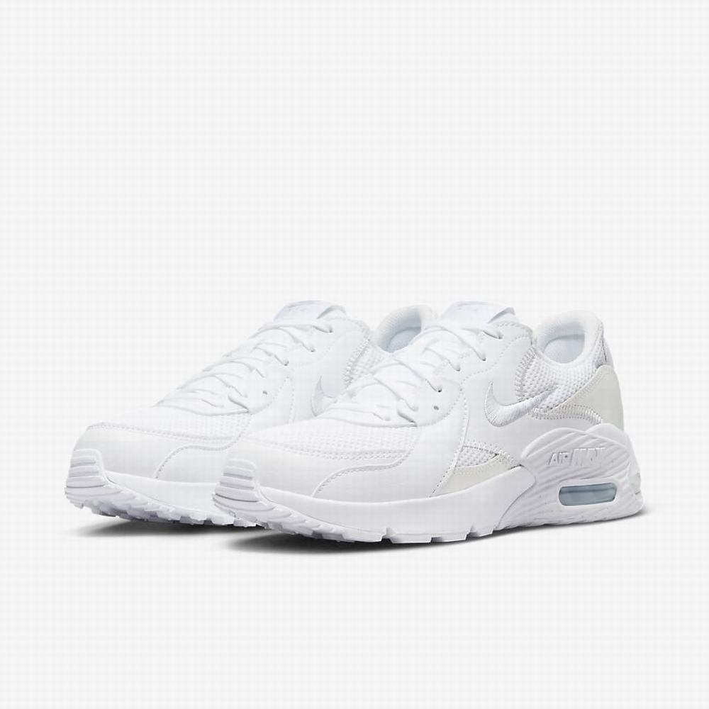 Tenisky Nike Air Max Excee Damske Biele Metal Platina | SK639182