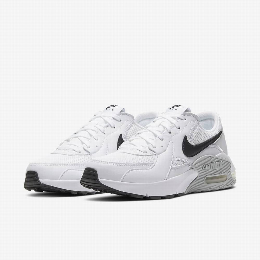 Tenisky Nike Air Max Excee Damske Biele Platina Čierne | SK760145