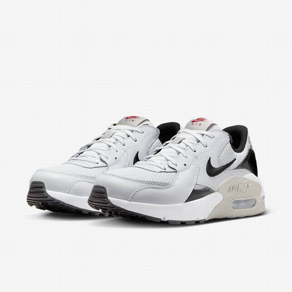 Tenisky Nike Air Max Excee Damske Biele Červené Čierne | SK856701