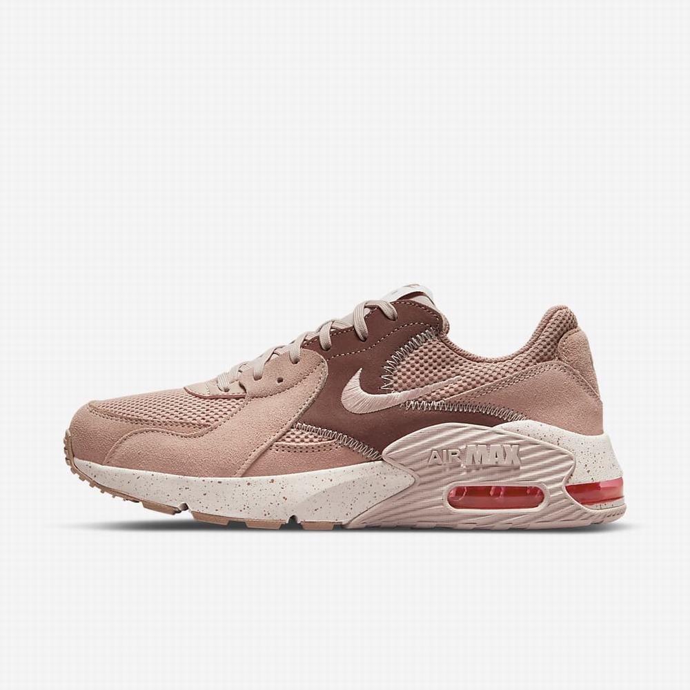 Tenisky Nike Air Max Excee Damske Ruzove Hnedožltý Ruzove Svetlo Ruzove | SK074289