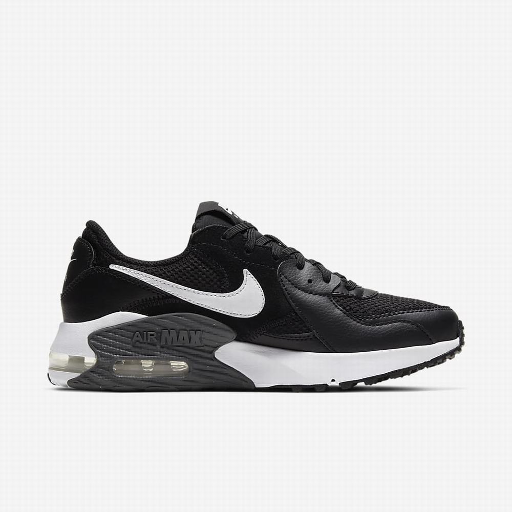 Tenisky Nike Air Max Excee Damske Čierne Tmavo Siva Biele | SK563849