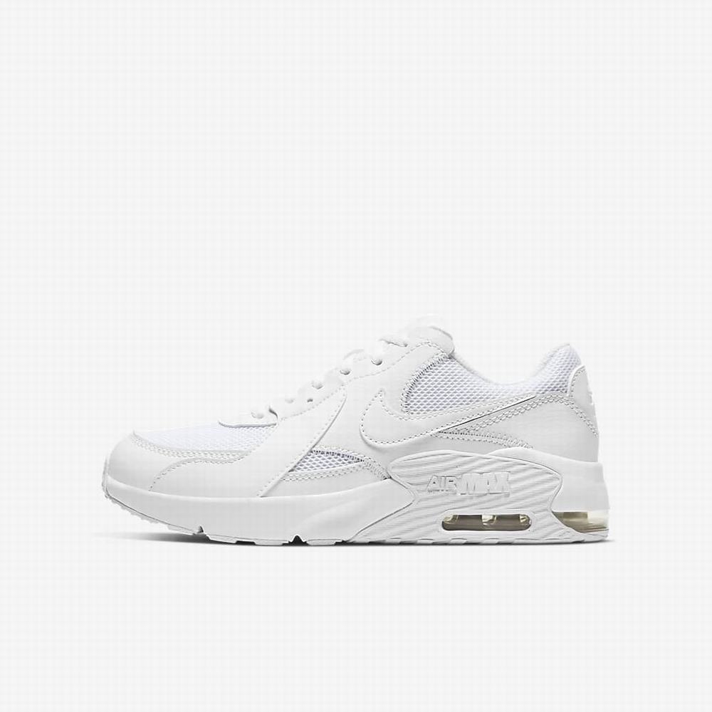 Tenisky Nike Air Max Excee Detske Biele | SK645287