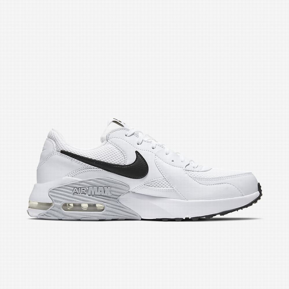 Tenisky Nike Air Max Excee Panske Biele Platina Čierne | SK983702