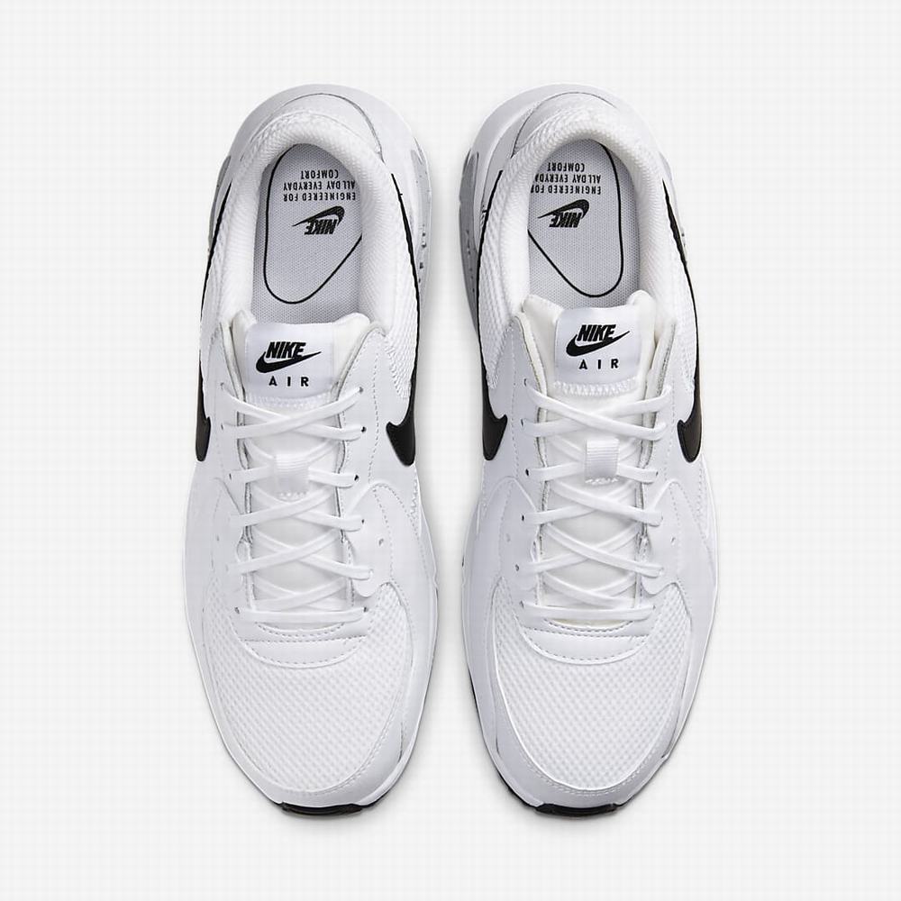 Tenisky Nike Air Max Excee Panske Biele Platina Čierne | SK983702