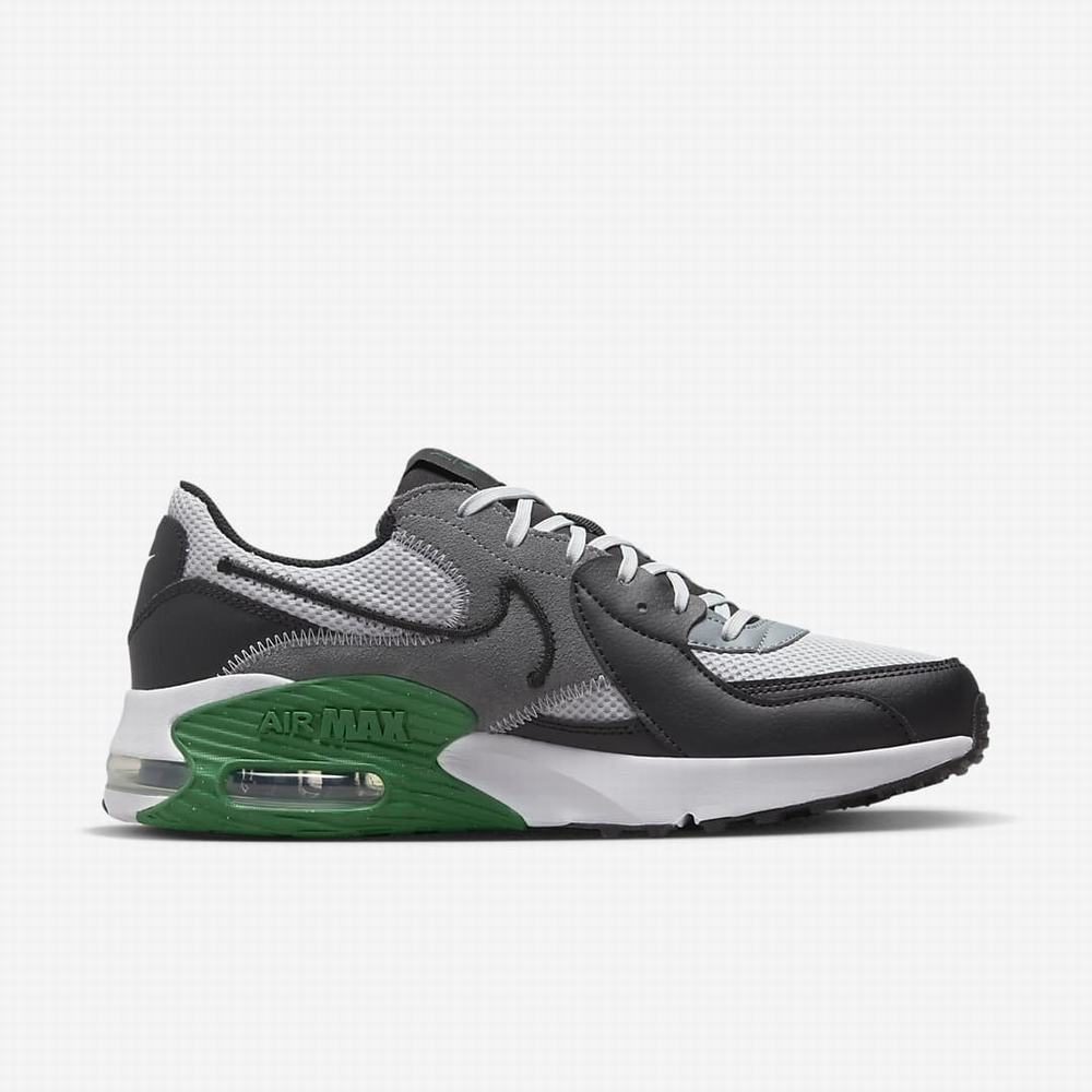 Tenisky Nike Air Max Excee Panske Platina Zelene Biele Čierne | SK582413