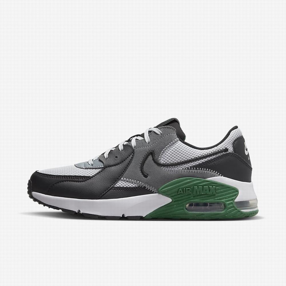 Tenisky Nike Air Max Excee Panske Platina Zelene Biele Čierne | SK582413