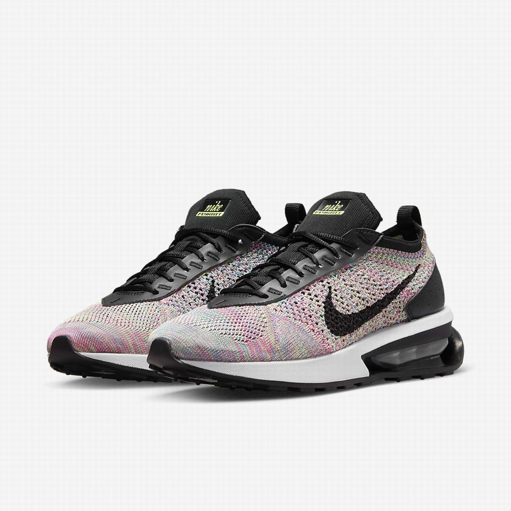 Tenisky Nike Air Max Flyknit Racer Damske Zelene Ruzove Modre Čierne | SK649752