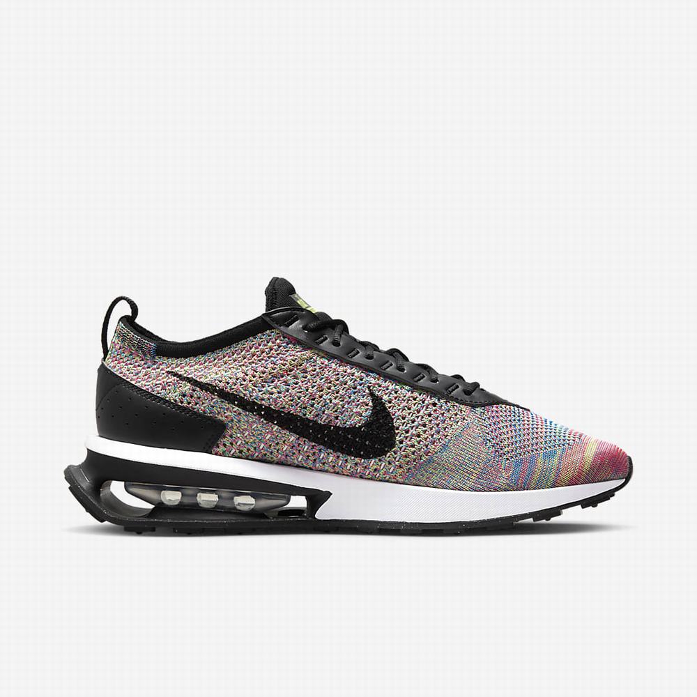 Tenisky Nike Air Max Flyknit Racer Panske Červené Siva Čierne | SK928671