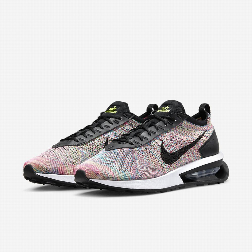 Tenisky Nike Air Max Flyknit Racer Panske Červené Siva Čierne | SK928671