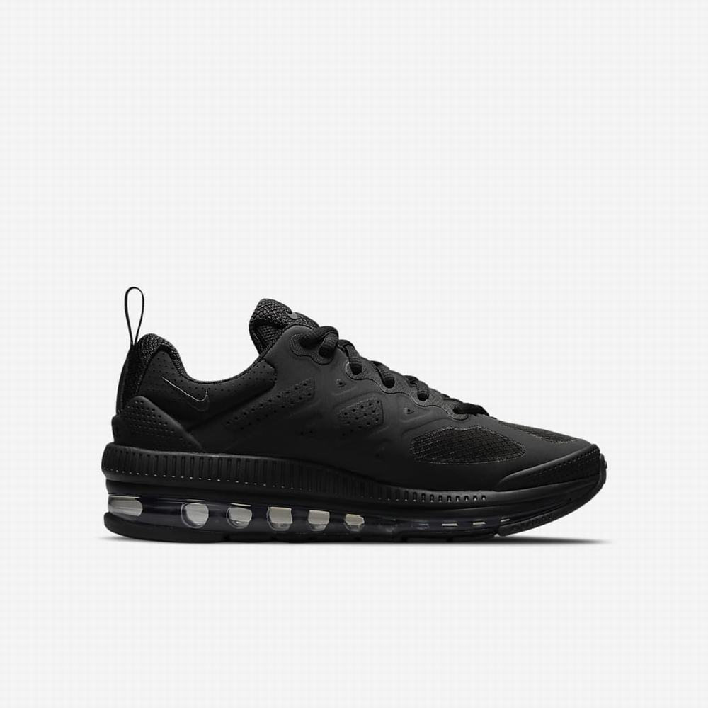 Tenisky Nike Air Max Genome Detske Čierne Tmavo Siva | SK487531