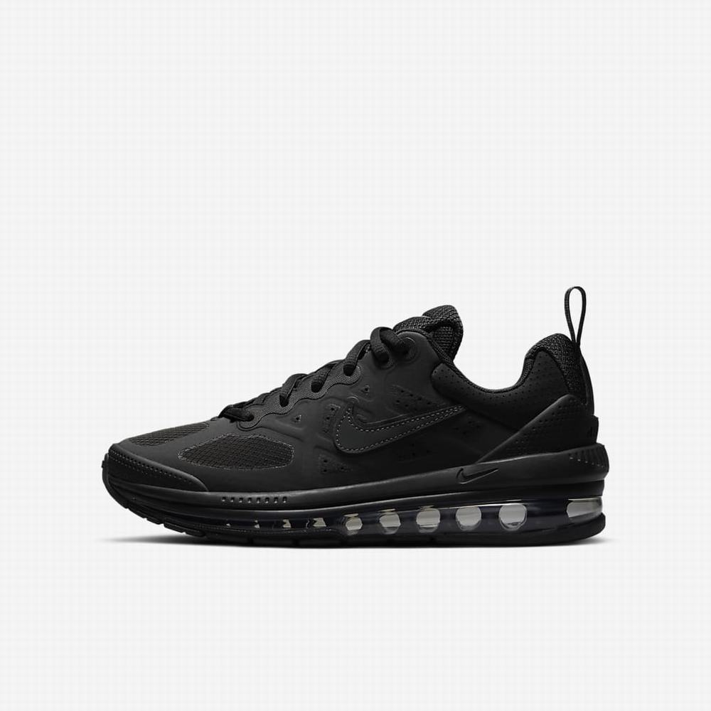 Tenisky Nike Air Max Genome Detske Čierne Tmavo Siva | SK487531