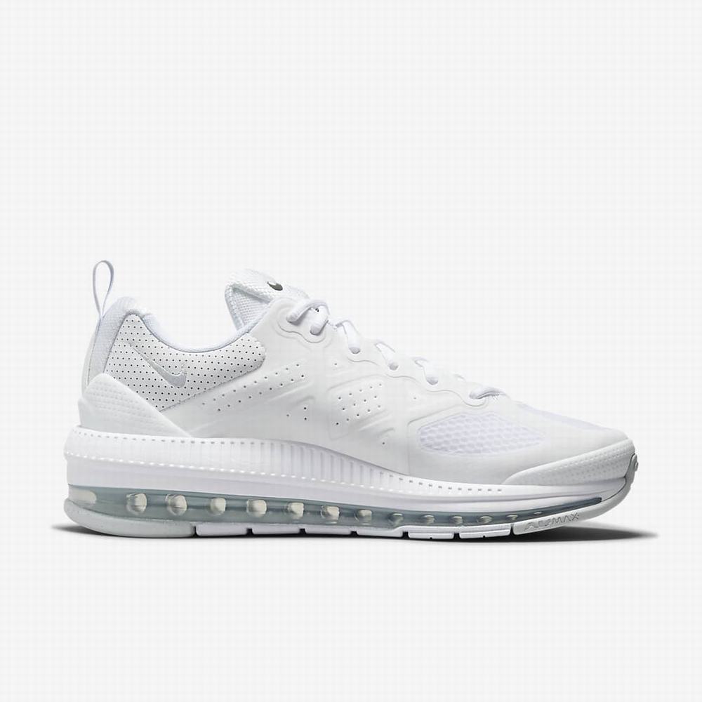 Tenisky Nike Air Max Genome Panske Biele Platina Čierne | SK914720