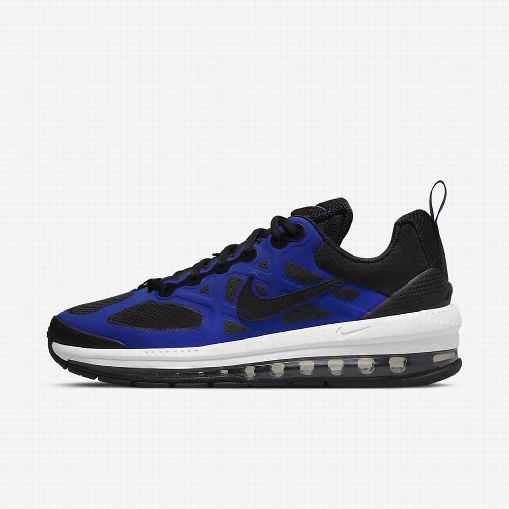 Tenisky Nike Air Max Genome Panske Modre Biele Tmavo Siva Čierne | SK693572