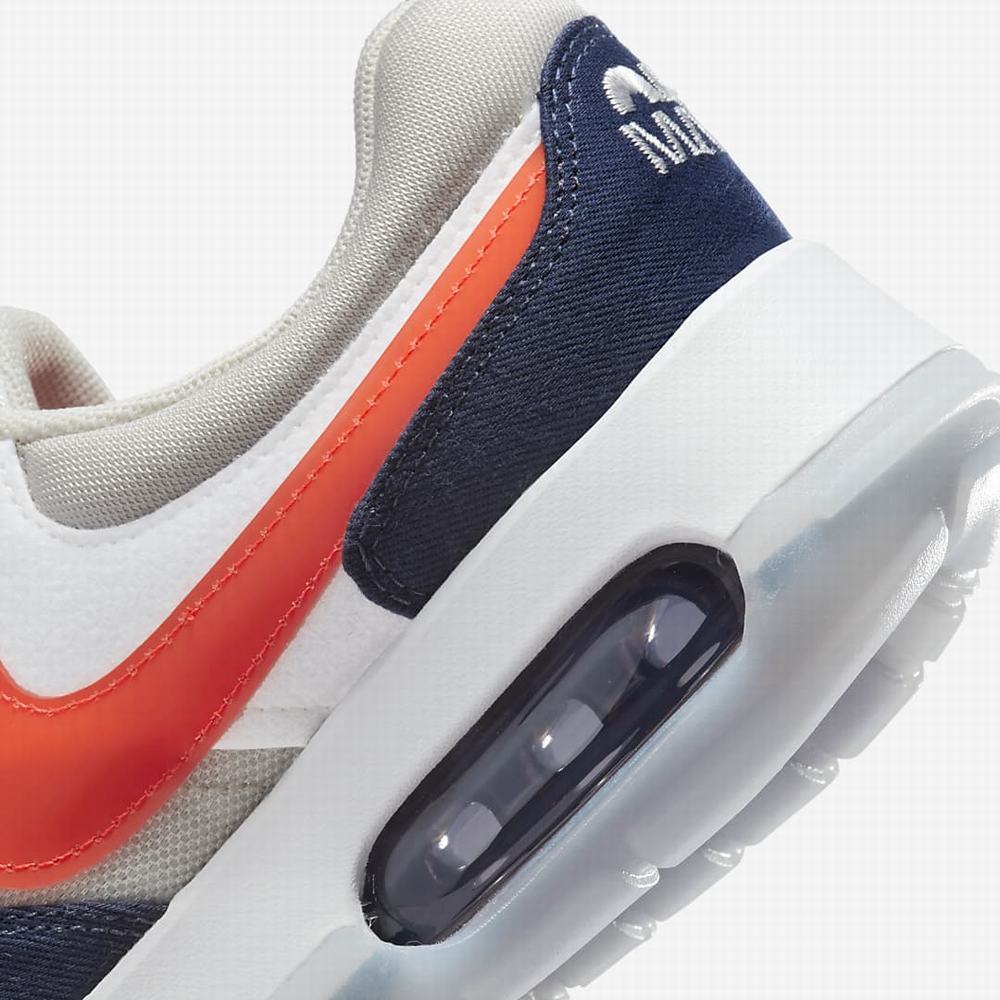 Tenisky Nike Air Max Motif Detske Svetlo Siva Námornícka Modrá Biele Svetlo Červené | SK592148