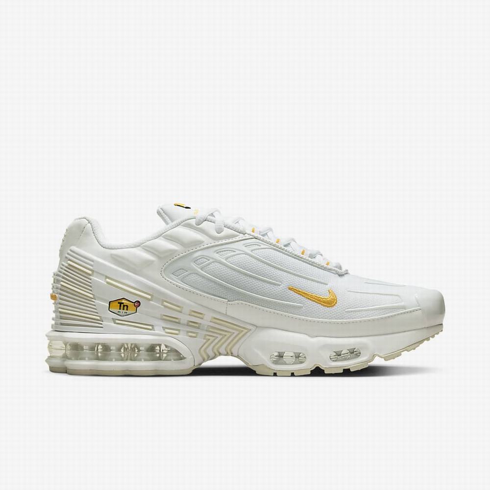 Tenisky Nike Air Max Plus 3 Panske Biele Hnede | SK034519