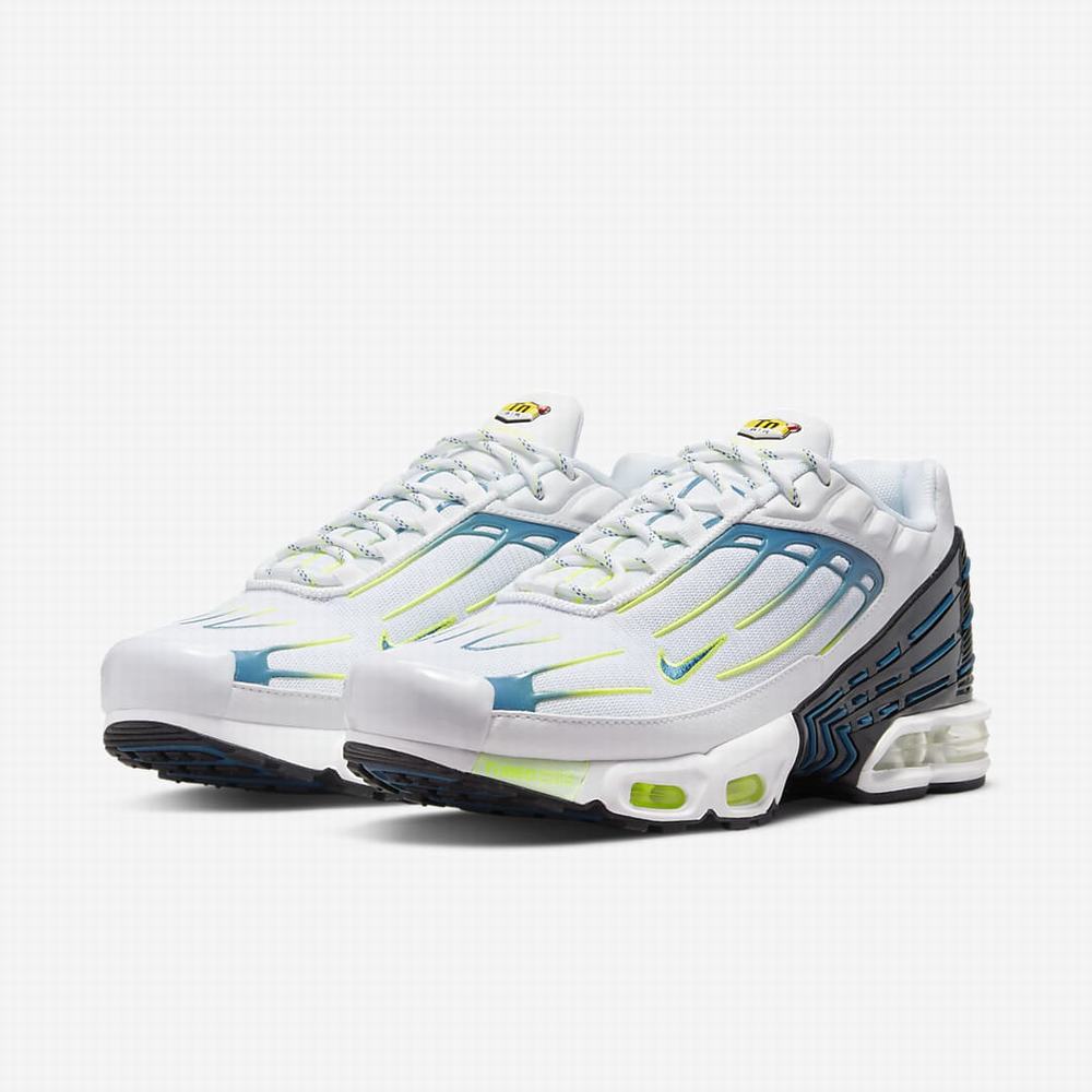 Tenisky Nike Air Max Plus 3 Panske Biele Čierne | SK281063