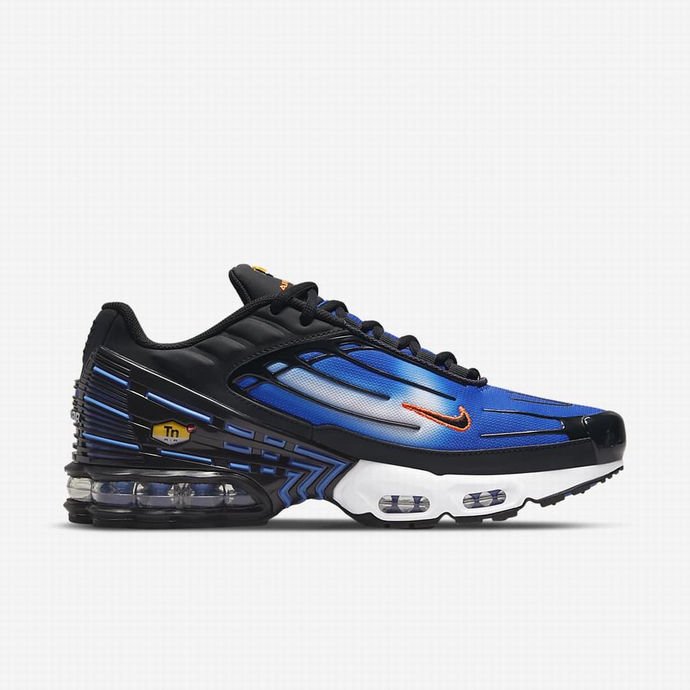 Tenisky Nike Air Max Plus 3 Panske Kráľovská Modrá Oranžové Svetlo Modre Čierne | SK481650