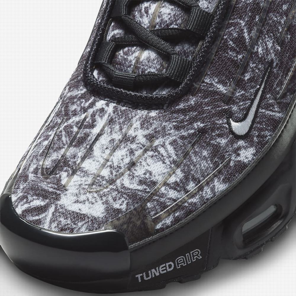 Tenisky Nike Air Max Plus 3 Panske Čierne Tmavo Siva Biele | SK914380