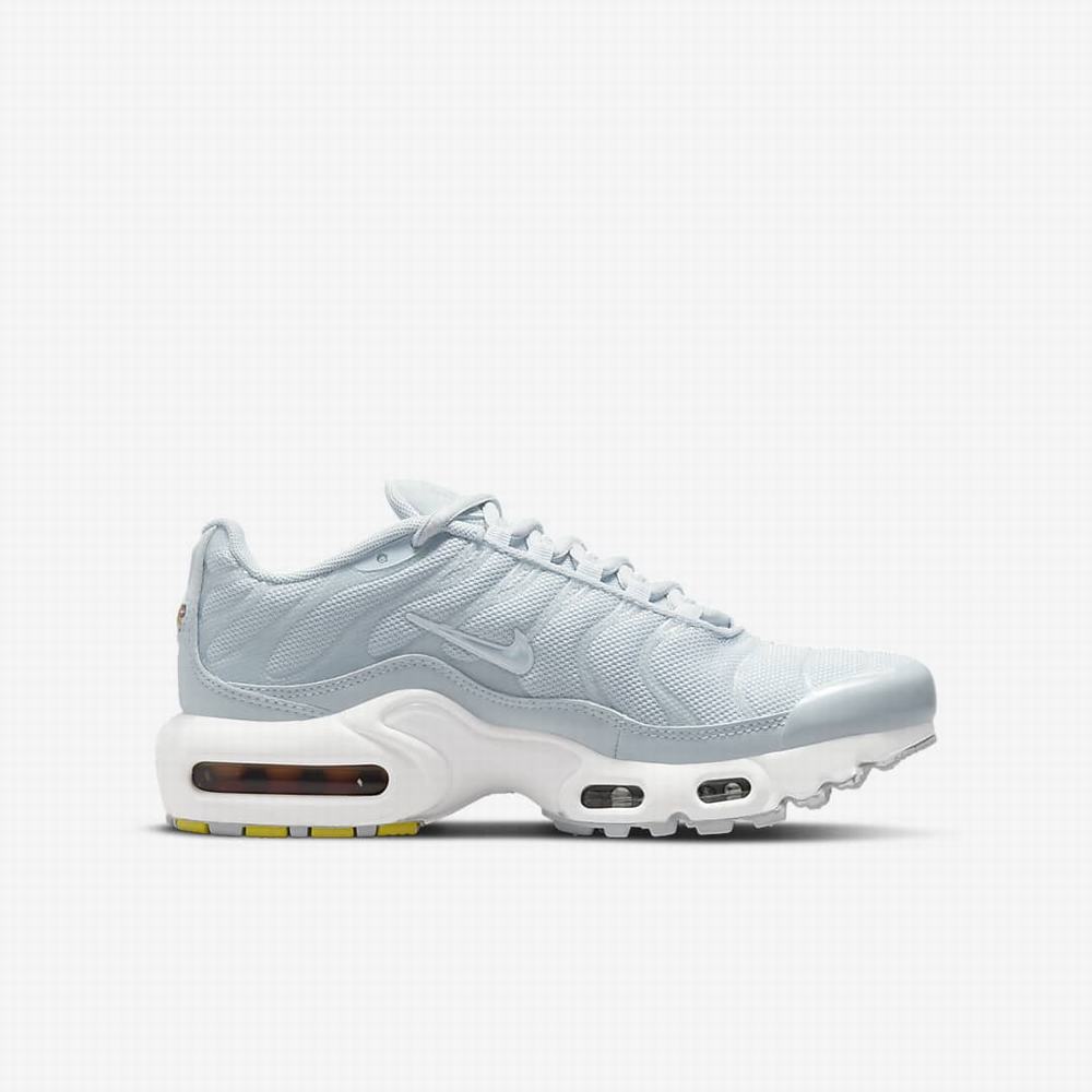 Tenisky Nike Air Max Plus Detske Platina Siva Biele Čierne | SK876130